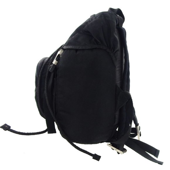 PRADA Nylon Black Drawstring Backpack Italy - Picture 3 of 9